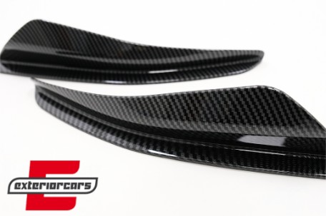 Prednji flapovi (carbon look) / VW Golf 8 Mk8 MQB GTI R-Line (2020-), FBFOBG8GTI