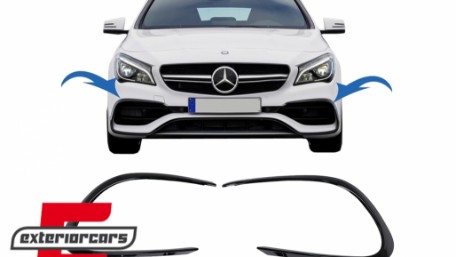 Prednji flapovi CLA45 AMG dizajn (piano crna) / Mercedes CLA W117 C117 X117 (2016-2018), FFOBW117