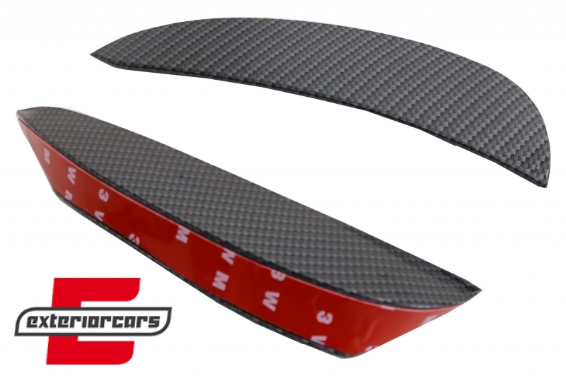 Prednji flapovi E43 E53 AMG dizajn (carbon look) / Mercedes W213 S213 C238 A238 (2016-2019), FFOCF