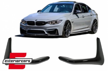 Prednji flapovi (piano crna) / BMW F80 M3 F82 F83 M4 (2014-2019), FLSBMF80MPB