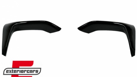 Prednji flapovi (piano crna) / BMW F80 M3 F82 F83 M4 (2014-2019), FLSBMF80MPB