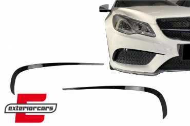 Prednji flapovi (piano crna) / Mercedes E-klasa C207 Coupe A207 Cabrio Facelift Sport Line (2013-2017), GCP-SW-MB-086