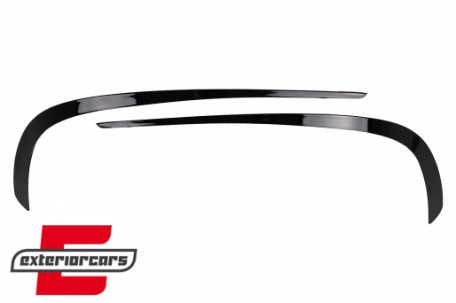 Prednji flapovi (piano crna) / Mercedes E-klasa C207 Coupe A207 Cabrio Facelift Sport Line (2013-2017), GCP-SW-MB-086