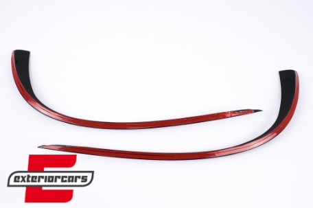 Prednji flapovi (piano crna) / Mercedes E-klasa C207 Coupe A207 Cabrio Facelift Sport Line (2013-2017), GCP-SW-MB-086