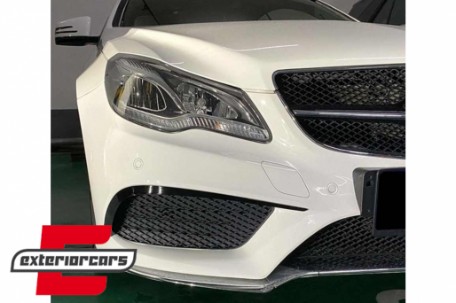 Prednji flapovi (piano crna) / Mercedes E-klasa C207 Coupe A207 Cabrio Facelift Sport Line (2013-2017), GCP-SW-MB-086