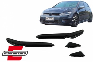 Prednji flapovi (piano crna) / VW Golf 7.5 5G R Hatchback (2017-2020), FBFOBG75RPB