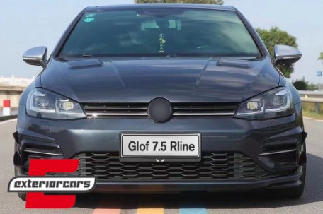 Prednji flapovi (piano crna) / VW Golf 7.5 5G R Hatchback (2017-2020), FBFOBG75RPB