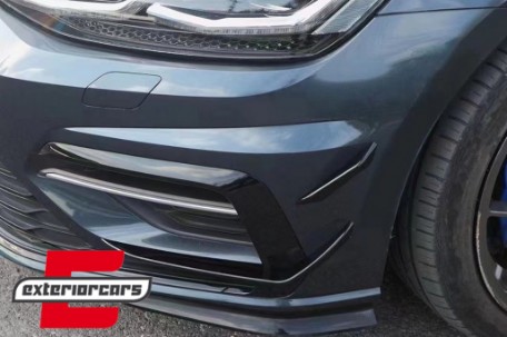 Prednji flapovi (piano crna) / VW Golf 7.5 5G R Hatchback (2017-2020), FBFOBG75RPB
