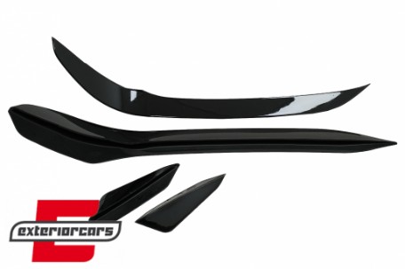 Prednji flapovi (piano crna) / VW Golf 7.5 GTI 5G Hatchback (2017-2020), FBFOBG75GTIPB