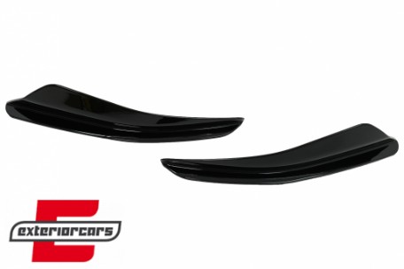 Prednji flapovi (piano crna) / VW Golf 8 Mk8 MQB GTI / R-Line (2020-), FBFOBG8GTIPB