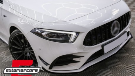 Prednji lip A35 AMG dizajn (piano crna) / MERCEDES A-klasa W177 V177 (04.2018-12.2022), FBLMBW177
