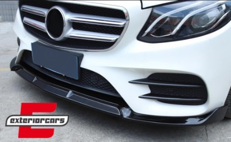 Prednji nastavak branika AMG dizajn (piano crna) / Mercedes E-klasa W213 S213 C238 (2016-2019), FBSMBW213A