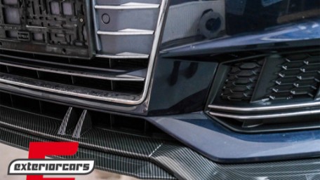 Prednji nastavak branika Carbon look / Audi A4 B9 8W S-Line (2016-2018), FBSAUA4B9ACF