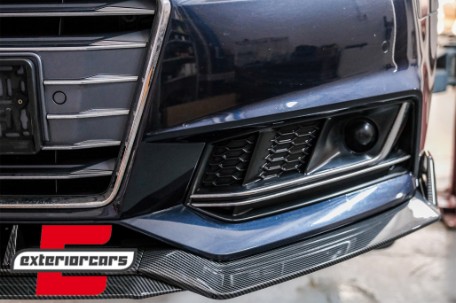 Prednji nastavak branika Carbon look / Audi A4 B9 8W S-Line (2016-2018), FBSAUA4B9ACF