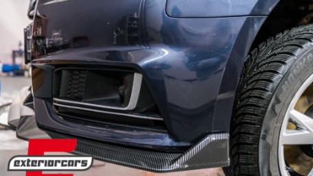Prednji nastavak branika Carbon look / Audi A4 B9 8W S-Line (2016-2018), FBSAUA4B9ACF