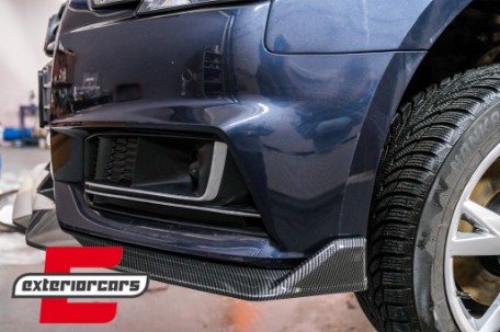 Prednji nastavak branika Carbon look / Audi A4 B9 8W S-Line (2016-2018), FBSAUA4B9ACF