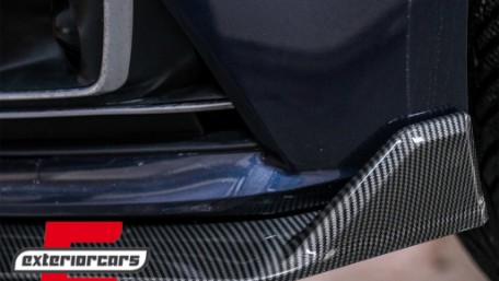 Prednji nastavak branika Carbon look / Audi A4 B9 8W S-Line (2016-2018), FBSAUA4B9ACF