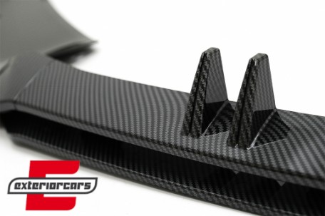 Prednji nastavak branika Carbon look / Audi A4 B9 8W S-Line (2016-2018), FBSAUA4B9ACF