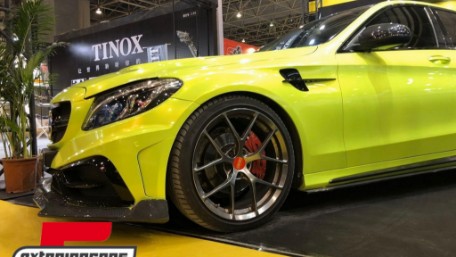 Prednji nastavak branika (carbon) / Mercedes C-klasa W205 S205 A205 C205 (2014-2019), FBLMBW205CFR
