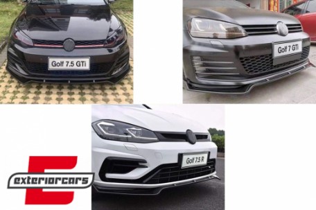 Prednji nastavak branika CUP dizajn (piano crna) / VW Golf 7 GTI 7.5 GTI & R (2013-2020), 39892