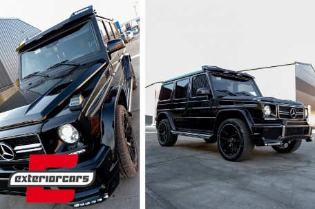 Prednji nastavak branika LED DRL B-dizajn / Mercedes G-klasa W463 (1989-2017), FBSMBW463B