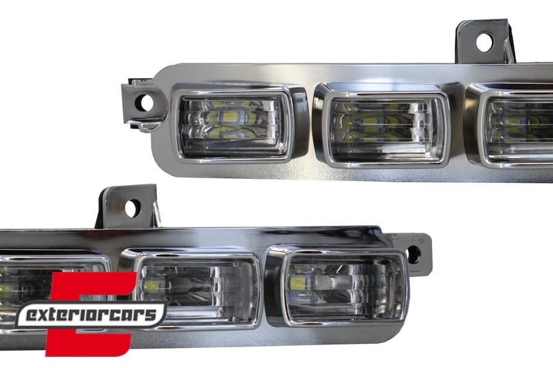 Prednji nastavak branika LED DRL B-dizajn / Mercedes G-klasa W463 (1989-2017), FBSMBW463B