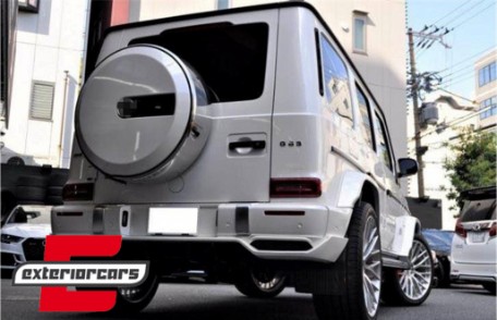 Prednji nastavak branika LED DRL & difuzor zraka B-dizajn / Mercedes G-klasa Facelift W463 W464 (2018-), COFBSMBW464BRD