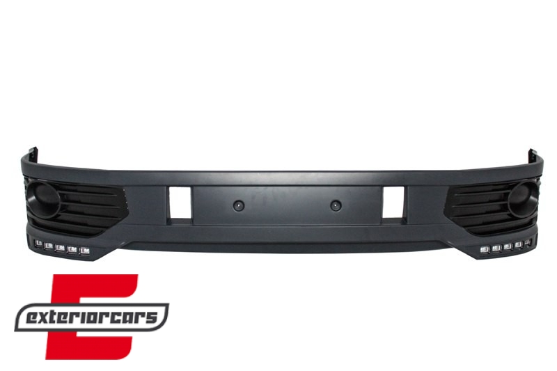 Prednji nastavak branika LED DRL Sportline dizajn / VW Transporter Multivan Caravelle T5 T5.1 Facelift (2010-2015), FBSVWT5B