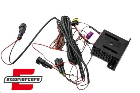 Prednji nastavak branika LED DRL Sportline dizajn / VW Transporter Multivan Caravelle T5 T5.1 Facelift (2010-2015), FBSVWT5B