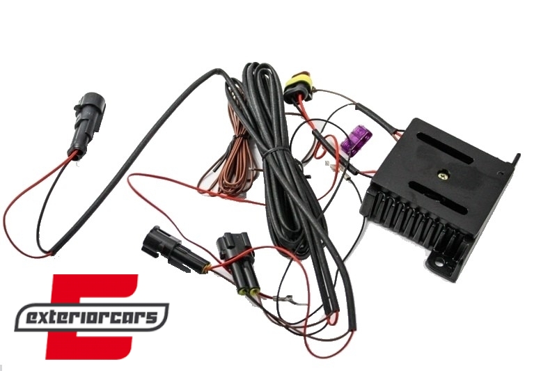 Prednji nastavak branika LED DRL Sportline dizajn / VW Transporter Multivan Caravelle T5 T5.1 Facelift (2010-2015), FBSVWT5B
