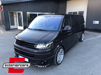 Prednji nastavak branika LED DRL Sportline dizajn / VW Transporter Multivan Caravelle T5 T5.1 Facelift (2010-2015), FBSVWT5B