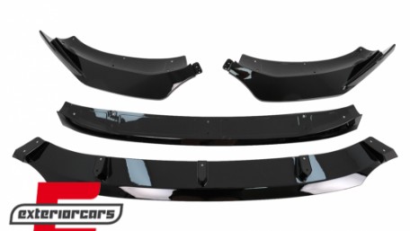 Prednji nastavak branika M paket dizajn (piano crna) / BMW X3 G01 X4 G02 (2018-2021), FBSBMG01BK