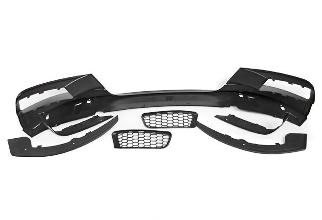 Prednji nastavak branika M-Performance dizajn (mat crna) / BMW serije 1 F20 F21 (2011-2014), SPBM09