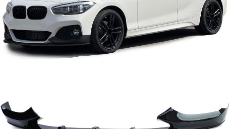 Prednji nastavak branika M-Performance dizajn (piano crna) / BMW serije 1 F20 F21 LCI (2015-2019), 41258