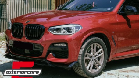 Prednji nastavak branika M-Performance dizajn (piano crna) / BMW X4 G02 X4M M Sport (2018-2021), FBSBMG02MP