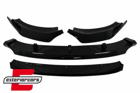 Prednji nastavak branika M-Performance dizajn (piano crna) / BMW X4 G02 X4M M Sport (2018-2021), FBSBMG02MP