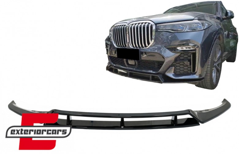 Prednji nastavak branika M-Performance dizajn (piano crna) / BMW X7 G07 LCI M Sport (2020-), FBSBMG07MP