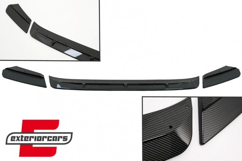 Prednji nastavak branika M Sport (Carbon look) / BMW X3M G01 X4M G02 (2018-2021), FBSBMG01MCF