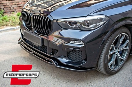Prednji nastavak branika M Sport dizajn (piano crna) / BMW X5 G05 M paket (2018-2022), FBSBMG05M