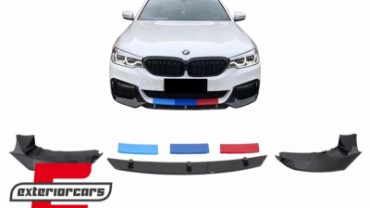 Prednji nastavak branika M5 dizajn (piano crna) / BMW serije 5 G30 G31 limuzina karavan (2017-2019), FBSBMG30M5