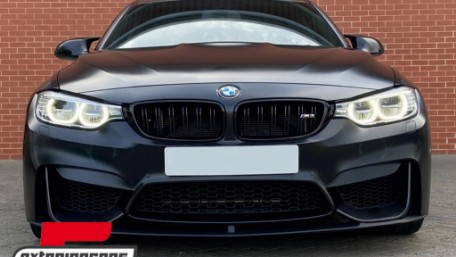 Prednji nastavak branika (mat crna) / BMW F80 M3 limuzina F82 M4 Coupe F83 M4 Cabrio (2014-2019), FBSBMF80M