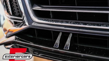 Prednji nastavak branika (piano crna) / Audi A4 B9 8W S-Line (2016-2018), FBSAUA4B9APB