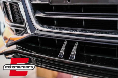Prednji nastavak branika (piano crna) / Audi A4 B9 8W S-Line (2016-2018), FBSAUA4B9APB