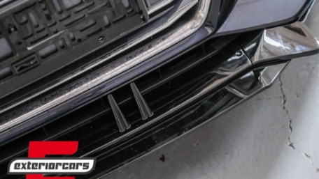 Prednji nastavak branika (piano crna) / Audi A4 B9 8W S-Line (2016-2018), FBSAUA4B9APB