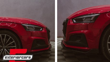 Prednji nastavak branika (piano crna) / Audi A5 F5 (2017-2019), FBSAUA5F5PB