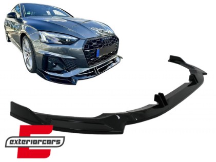 Prednji nastavak branika (piano crna) / Audi A5 F5 Facelift S-Line (2020-2023), FBSAUA5F5FS