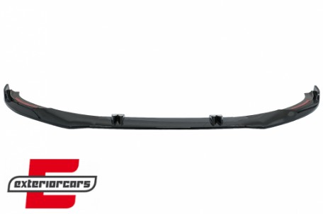 Prednji nastavak branika (piano crna) / Audi A6 4K C8 (2018-2022), FBSAUA64KOE