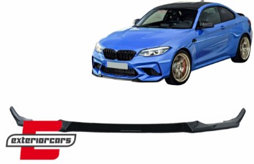 Prednji nastavak branika (piano crna) / BMW serije 2 F87 M2 (2016-2021), FBSBMF87