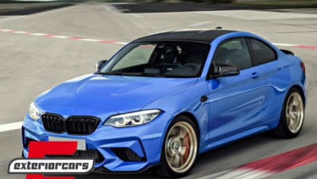 Prednji nastavak branika (piano crna) / BMW serije 2 F87 M2 (2016-2021), FBSBMF87
