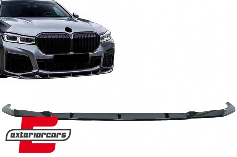 Prednji nastavak branika (piano crna) / BMW serije 7 G11 G12 LCI M Sport (02.2019-2022), FBSBMG12M